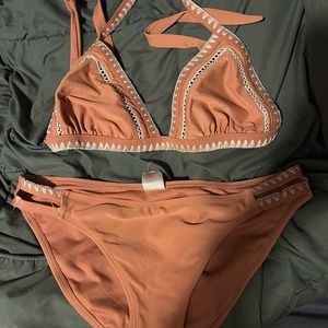 Size M Terra Cotta Color Bikini